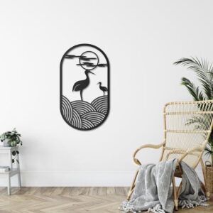 Duck Style Wooden Wall Hanging