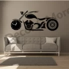 Motorbike Theme Wall Clock