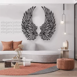 Wooden Wings Wall Decor (Set of 2)